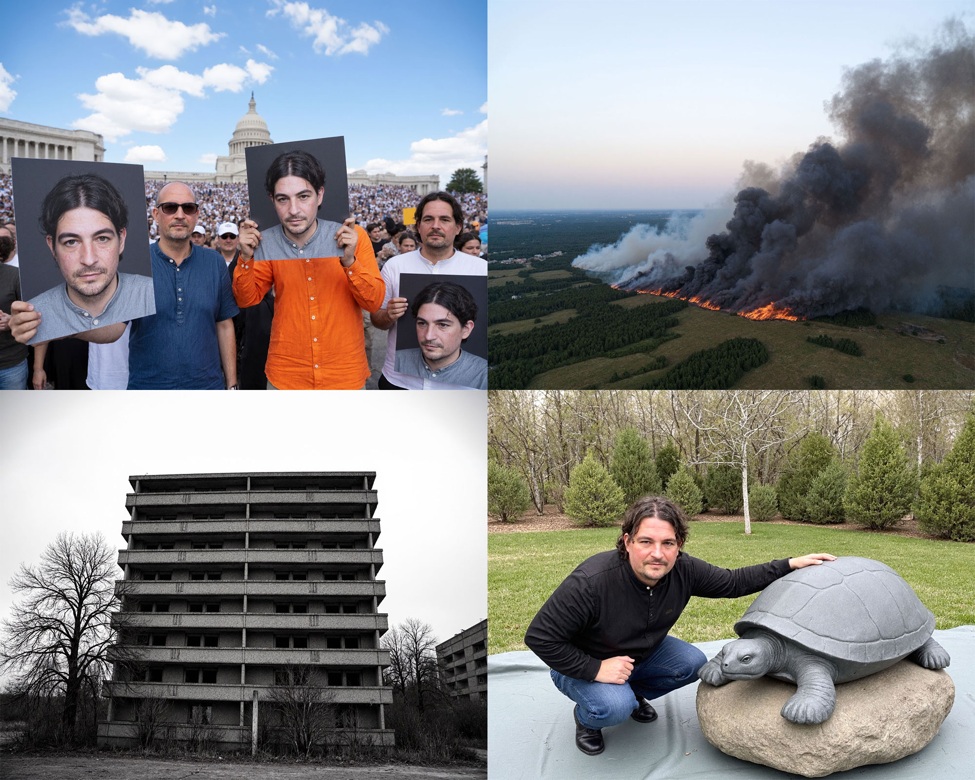 KI und Kunst: Ein von ca. 2500 KI-Bilder aus meiner fast fertigen neuen Arbeit: “Sleep Well III”.