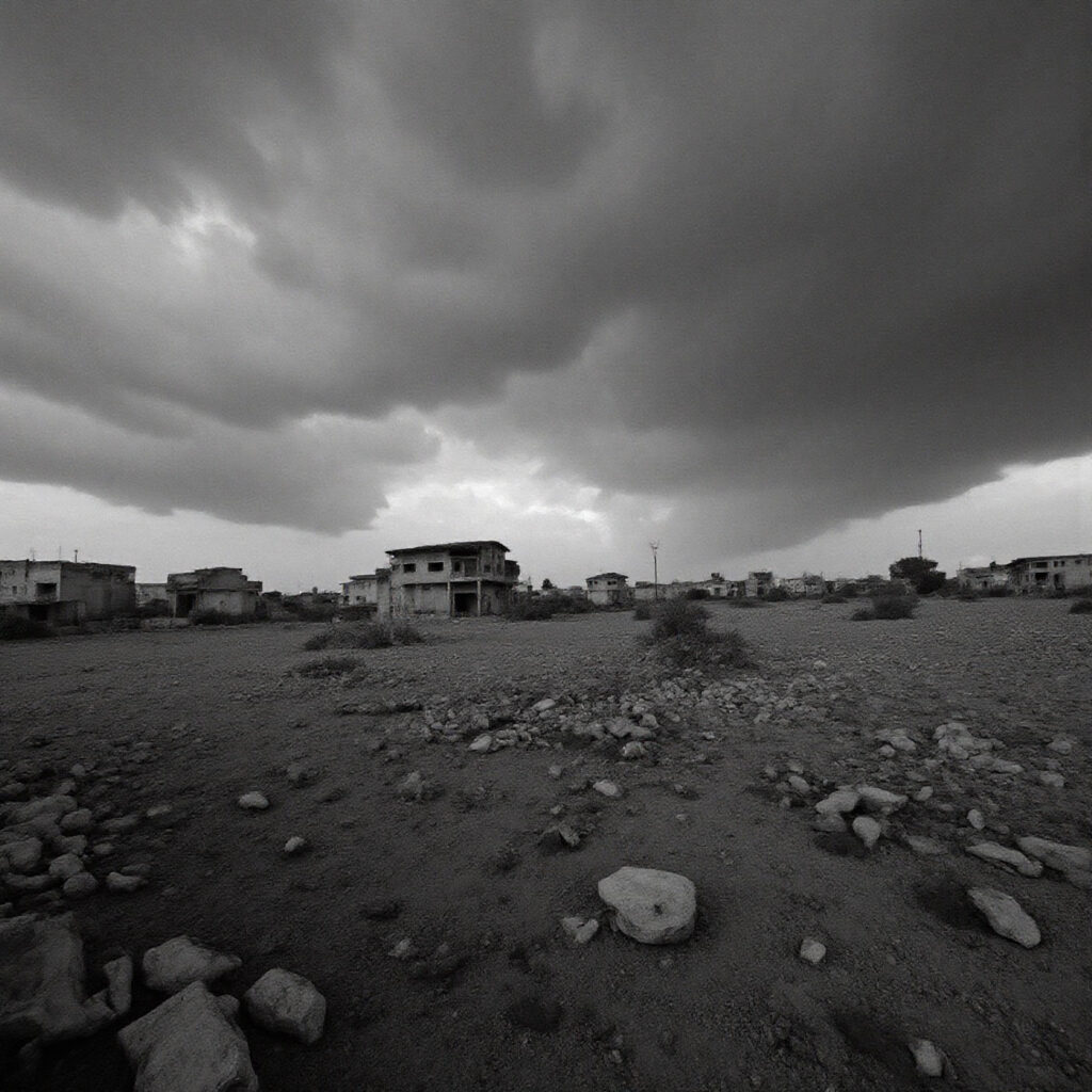 Die KI-Fotografie-Bilder beziehen sich dabei auf einen von mir geschriebenen Text, welcher durch verschiedene Sprach-Modelle modifiziert und erweitert wurde. Außerdem bauen die Bilder auf zwei LoRa Modellen von mir auf: eines mit dem Stil wie ich damals analog fotografierte und eines mit verschiedenen Materialien, aus denen ich meine “Neue Welt” aktuell baue.