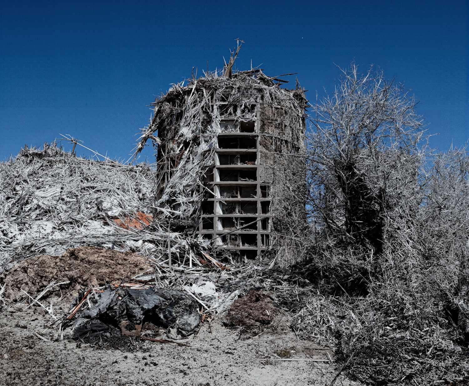 Ein Motiv aus dem zweiten Kapitel meiner neuen Arbeit „„How it starts — and how it ends“.