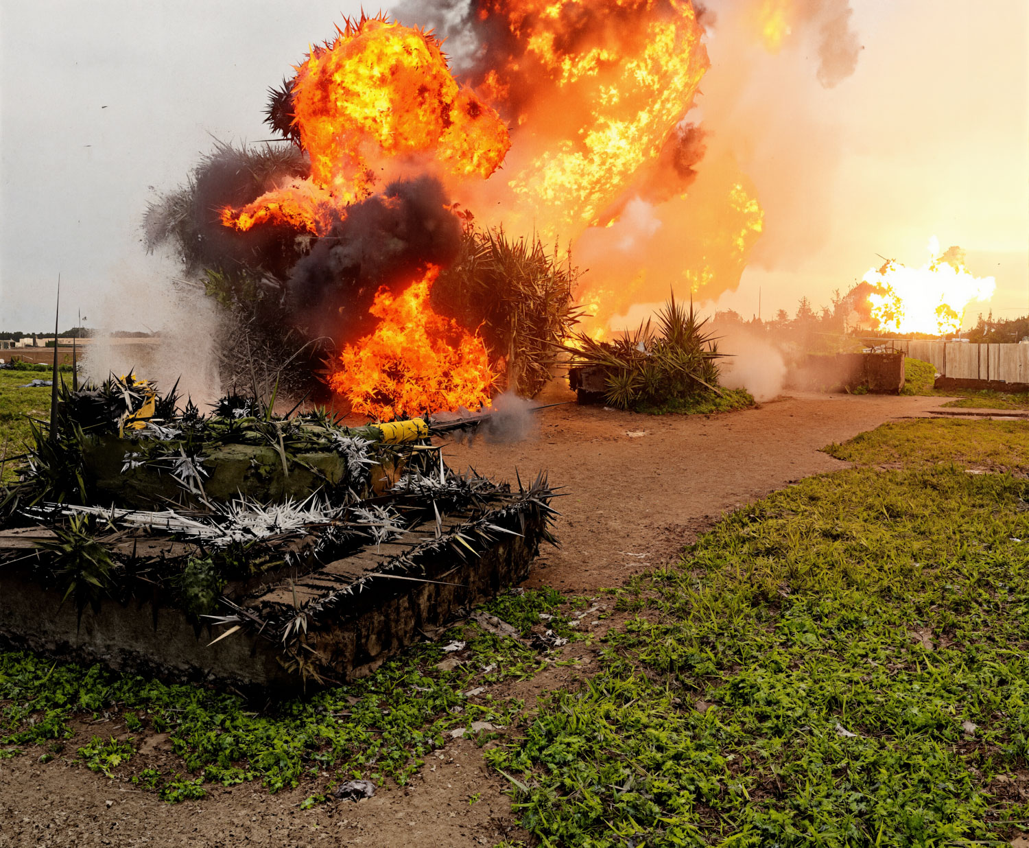 Ein Motiv aus dem zweiten Kapitel meiner neuen Arbeit „„How it starts — and how it ends“.